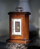 Немецкие настольные часы Linden с будильником