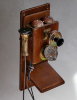 Антикварный Английский настенный телефон начала 20 века - Антикварный Английский настенный телефон начала 20 века