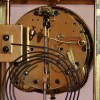 Антикварные американские часы регулятор с приятным боем "New Haven" в стекле и ониксе - Антикварные американские часы регулятор с приятным боем "New Haven" в стекле и ониксе
