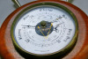 Старинный английский барометр-штурвал «Weathermaster» - Старинный английский барометр-штурвал «Weathermaster»