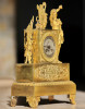 Редкие антикварные каминные часы с боем RICHOND PARIS в стиле «Ампи́р» - Удивляющий подарок состоятельным, необычный подарок на новый год, оригинальный ценный подарок на юбилей, подарок путешественнику, подарок ценителю старины: редкие антикварные Французские каминные часы с боем купите с доставкой и гарантией Редкие антикварн