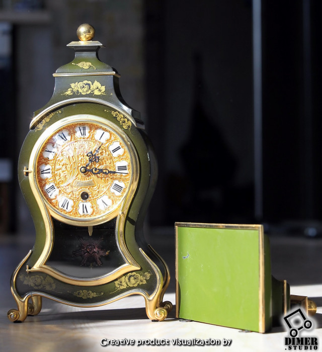 Немецкие винтажные настенные полочные часы с боем Отличный подарок на Новый Год или Рождество, прекрасный подарок на новоселье - винтажные немецкие настенные полочные часы с боем. Купите в Москве с доставкой ДариАнтик по России