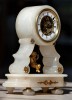 Редкие антикварные часы-качели "скелетон" с ангелочком (Франция, 19 век) - что подарить на юбилей 45 лет женщине у которой все есть - Ценный и стильный подарок VIP - старинные Французские каминные часы качели с боем - механизм «E.FARCOT», Франция 19 век 
 Редкие антикварные часы-качели скелетон (Франция, 19 век)