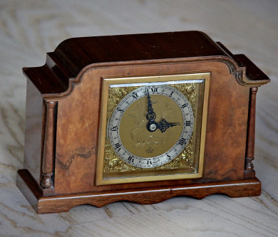 Английские настольные ретро часы Elliott середины 20 века