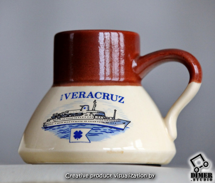 Винтажная морская чашка-непроливайка «VERACRUZ» Необычный бизнес сувенир, прекрасный подарок капитану, яхтсмену или владельцу яхты, подарок мужу мужчине на 23 февраля, оригинальный подарок рыбаку - Яхтенная чашка-непроливайка «VERACRUZ» из США. Купите этот полезный и нужный сувенир для моряка, яхтсмена, владельца яхты или катера, морского офицера, рыбака или ребенка, увлеченного морем в магазине ДариАнтик™ и мы доставим этот товар домой или в офис.