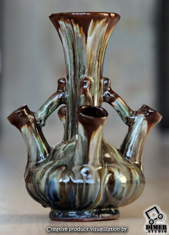 Цветочная ваза «пикфлёр» в стиле Ар Деко