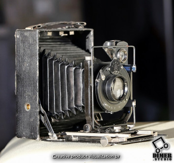 Антикварный фотоаппарат на фотопластинках «Фотокор - 1» - первый советский серийный фотоаппарат!