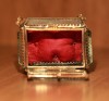 Маленькая шкатулка для колец - Франция конец 19 века - Старинная шкатулка для колец - лучший подарок невесте, подарок на помолвку