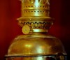 Большая старинная морская каютная лампа с абажуром начала 20 века из США - Большая старинная морская каютная лампа с абажуром начала 20 века из США