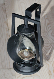 Старинный американский железнодорожный фонарь «фонарь путевого обходчика»