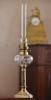 Старинная керосиновая лампа «Тюльпан» из бронзы и оникса - Старинная керосиновая лампа «Тюльпан» из бронзы и оникса