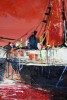 «Красный закат», неизвестный американский художник,  20 век - «Красный закат», неизвестный американский художник,  20 век